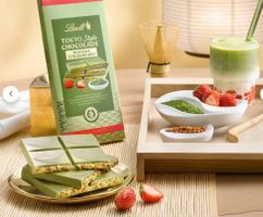 Lindt Tokyo Style Matcha Strawberry Schokolade