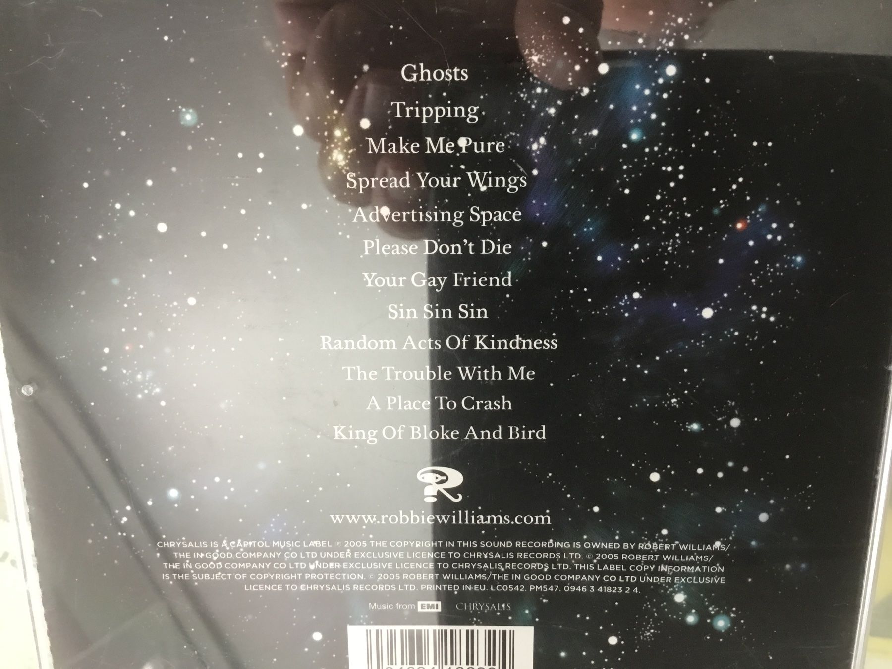 CD: Robbie Williams – Usato da Thierachern venduto da sweden08 1