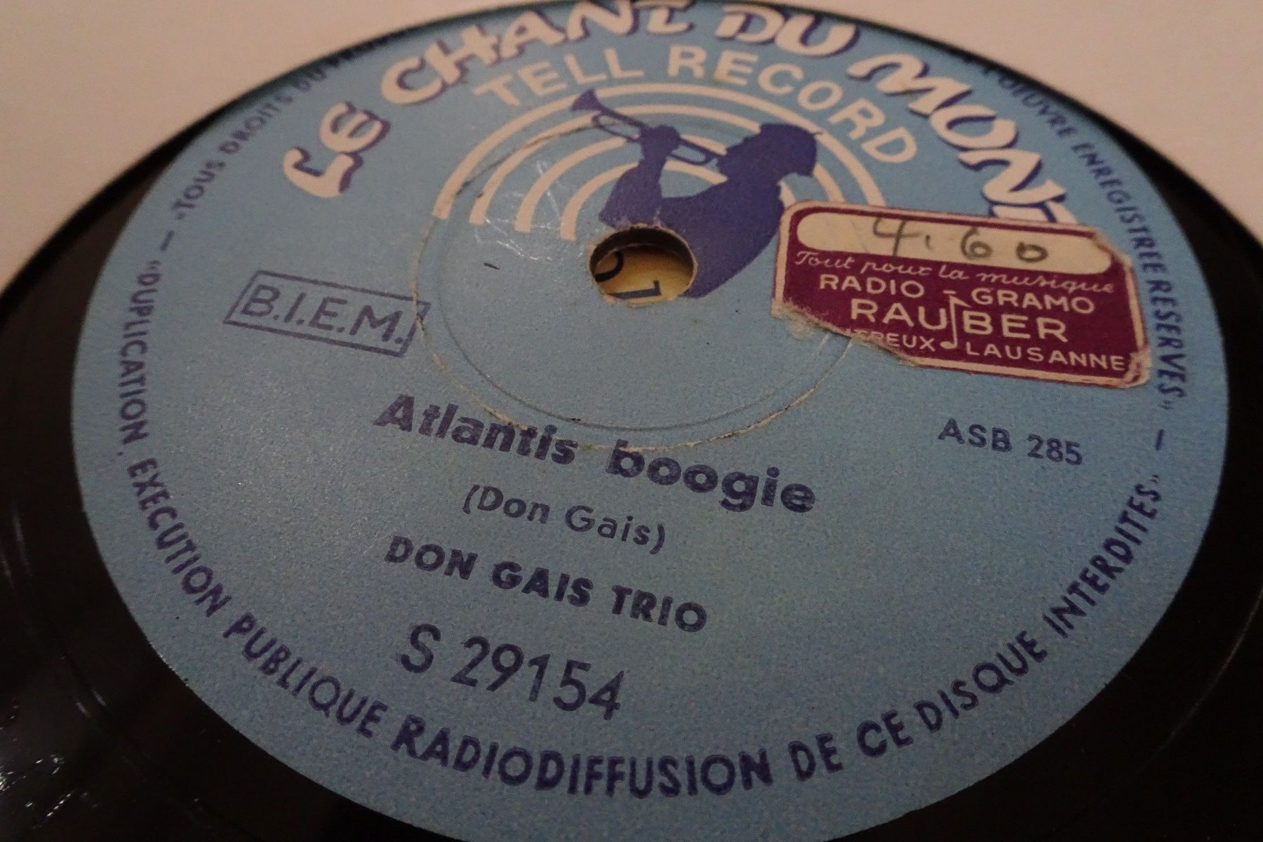 Dischi in vinile: DISQUES 78 TOURS – Usato da Lausanne venduto da Leag 8