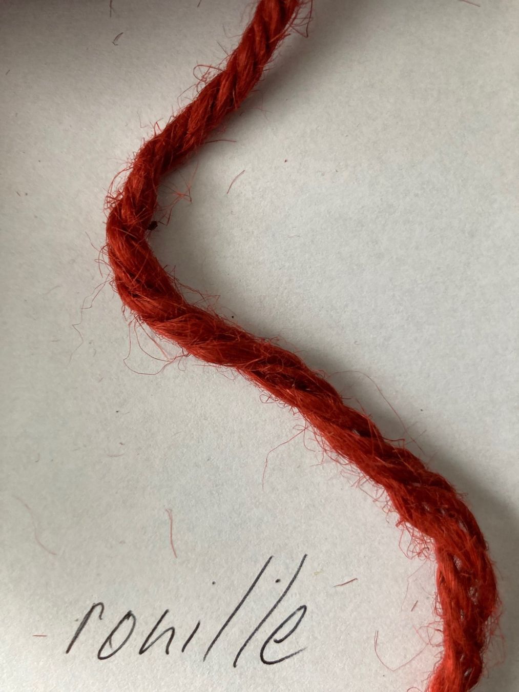 Lana: Handarbeitsgarn Jute gefärbt – Nuovo e nell'imballaggio originale da Rifferswil venduto da IMRUTSCH 5