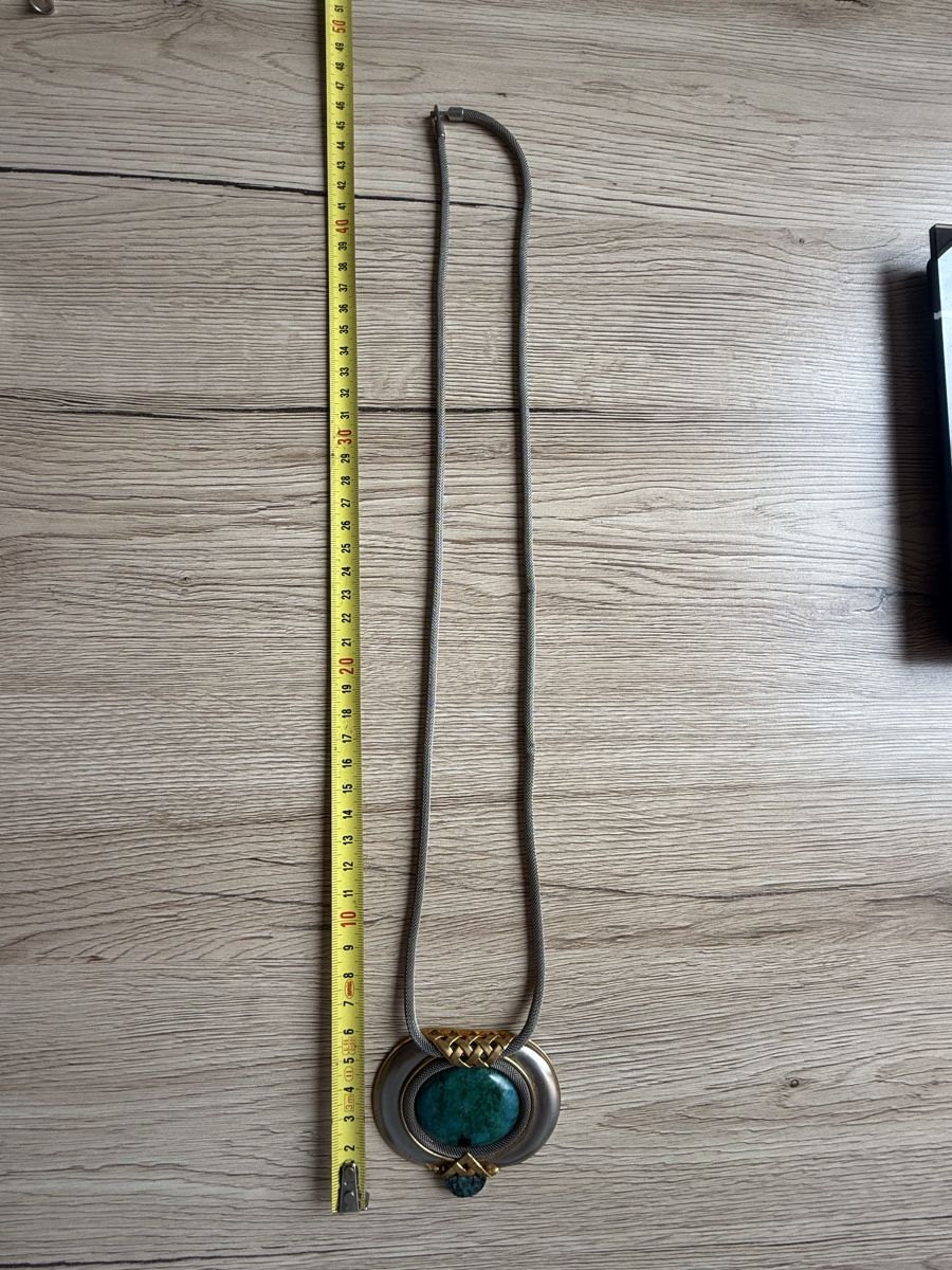 Ciondoli: Vintage Statement-Halskette mit grossem Anhänger – Usato da Wettingen venduto da Ni_la_lo 3