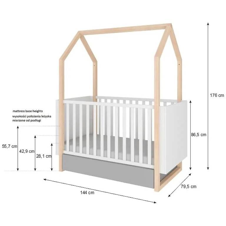 Letti: Lit enfant/bébé Bisal Pinette – Usato da Nyon venduto da Dinofly 1