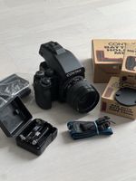 Contax 645 mit Zeiss 80mm f/2 Objektiv