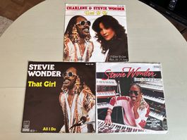 STEVIE WONDER tolle Singles 80's Hits Kult Soul Funk Motown