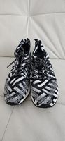 Stylische Damen Sneaker, Gr. 39, Schwarz/Weiss gemustert👟