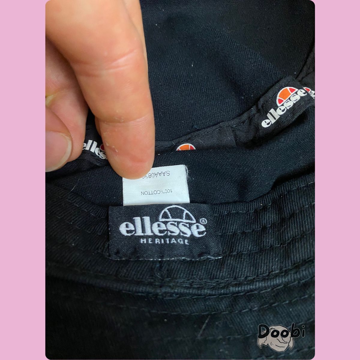 Ellesse Copricapi, berretti & cappellini: Bob Ellesse noir rétro brodé  – Usato da Ballaigues venduto da n4y_99k5 2