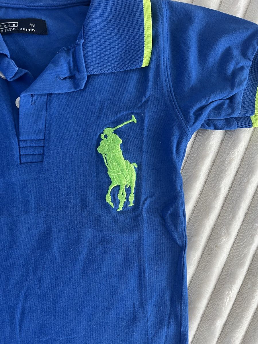 Camicie, T-shirt & Polo: POLO SHIRT BLAU GR 98 – Usato da Basel venduto da theo-g77 1
