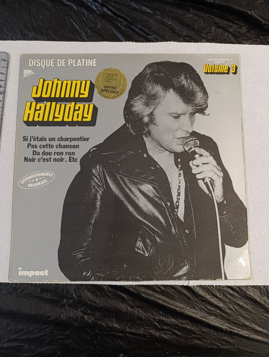Schallplatten: Johnny Hallyday, Disque de Platine Volume 3 – Gebraucht aus Avry-sur-Matran von dav_nm5p