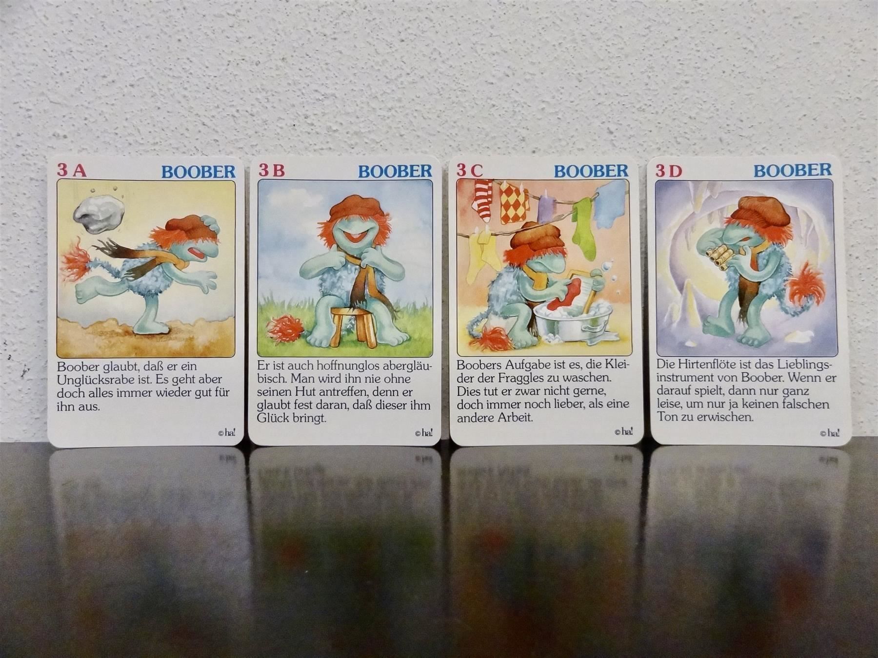 Giochi: schönes altes Quartett DIE FRAGGLES 1984 – Usato da Kerzers venduto da wisaundso 4