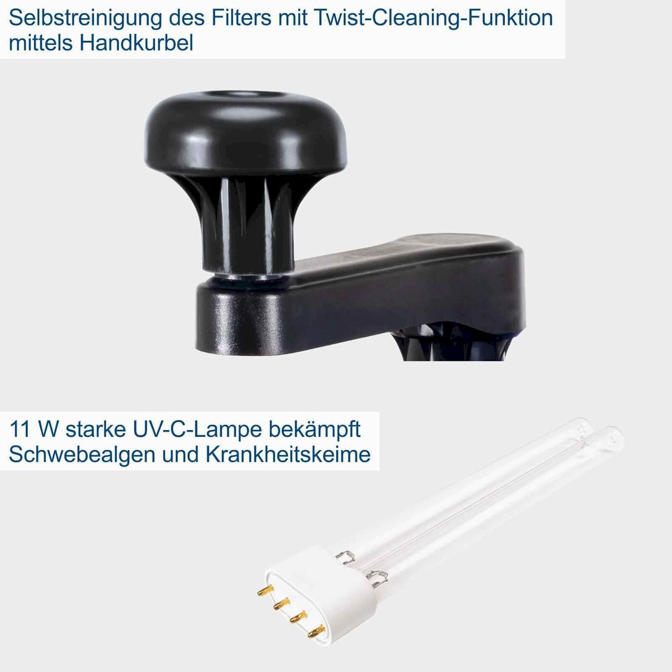 Teiche & Zierbrunnen: Scheppach Teichdruckfilter-Set PFS8000 – Neu und originalverpackt aus Bottighofen von zaap 7