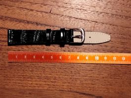 16mm Bracelet de montre en cuir