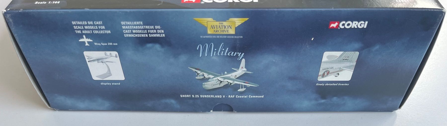 Corgi Toys Kit di modellismo & Modellini statici: Corgi 48801 Short S.25 Sunderland V RAF Coastal Command – Nuovo e nell'imballaggio originale da Laufen venduto da ric_9vmm 2