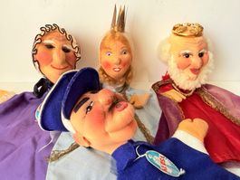 Handpuppen von Kersa (Kasperlifiguren)