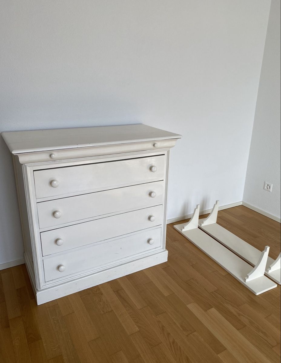 Cassettiere: Kommode Holz weiss - Sideboard, Schrank – Usato da Frümsen venduto da Schmitz 2