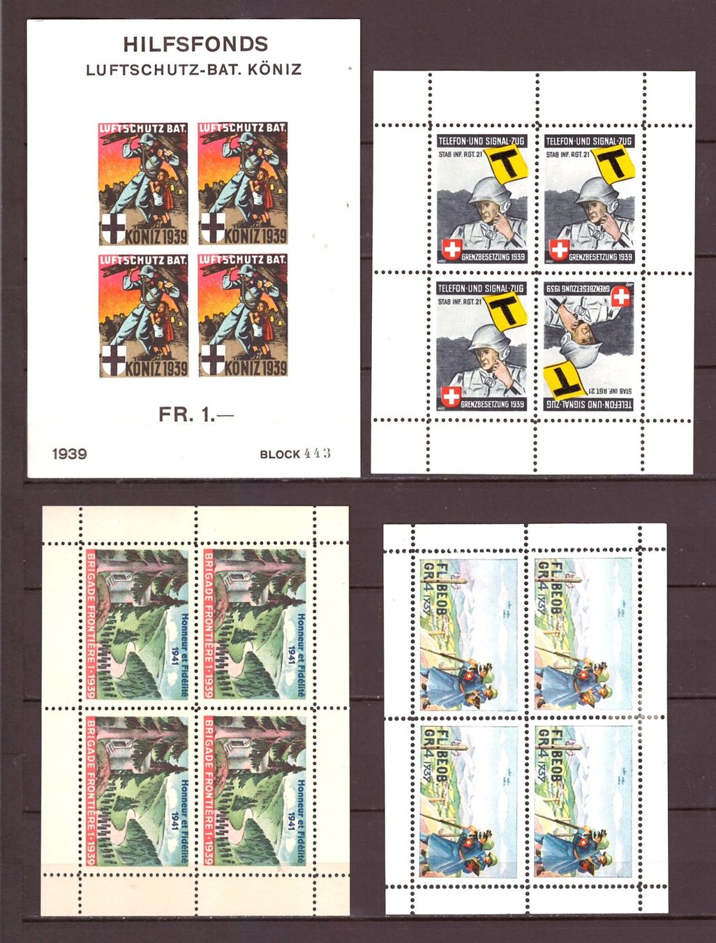 Tous les timbres: # 139 --- SOLDATENMARKEN – D'occasion à Dübendorf par Piero2
