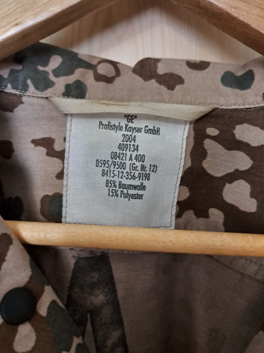 Uniformi: Wüstenmilitärbluse Bundeswehr – Usato da Aarburg venduto da moto100 2