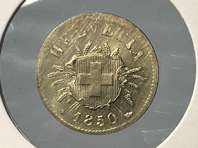 Tutti le monete: 5 Rappen 1850 BB – Usato da Tägerwilen venduto da Beata1sager 4