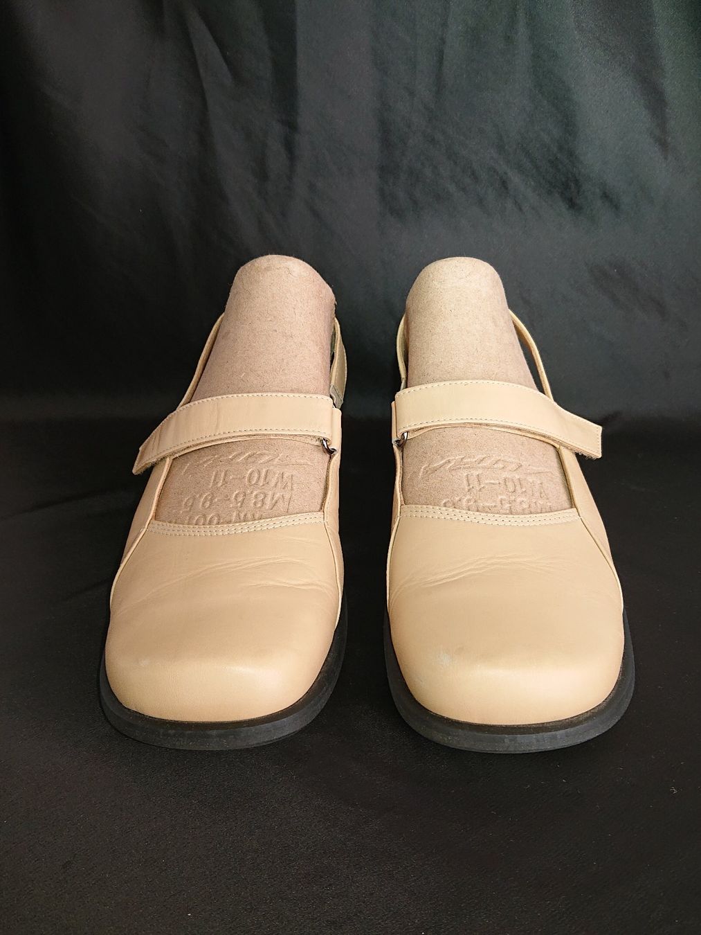 Damenschuhe: Riemchen-Ballerina - VABENE - 38 - Leder - beige – Gebraucht aus Thusis von drd_zy9w