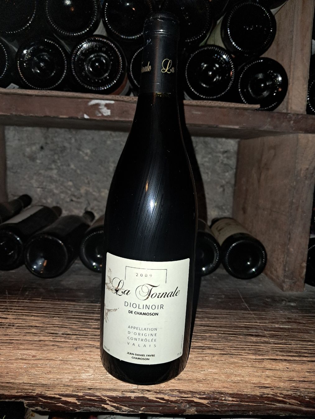 Vino: Diolinoir de Chamoson Cave La Tornale 2009 – Nuovo e nell'imballaggio originale da Le locle venduto da juliensaran