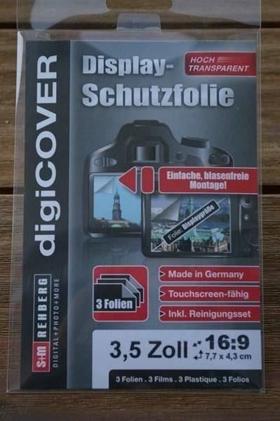 Lackretusche & Schutzfolien: S+M Digi Cover Basic 3.5 Zoll  16:9 – Neu und originalverpackt aus Niederurnen von mowgli_1963