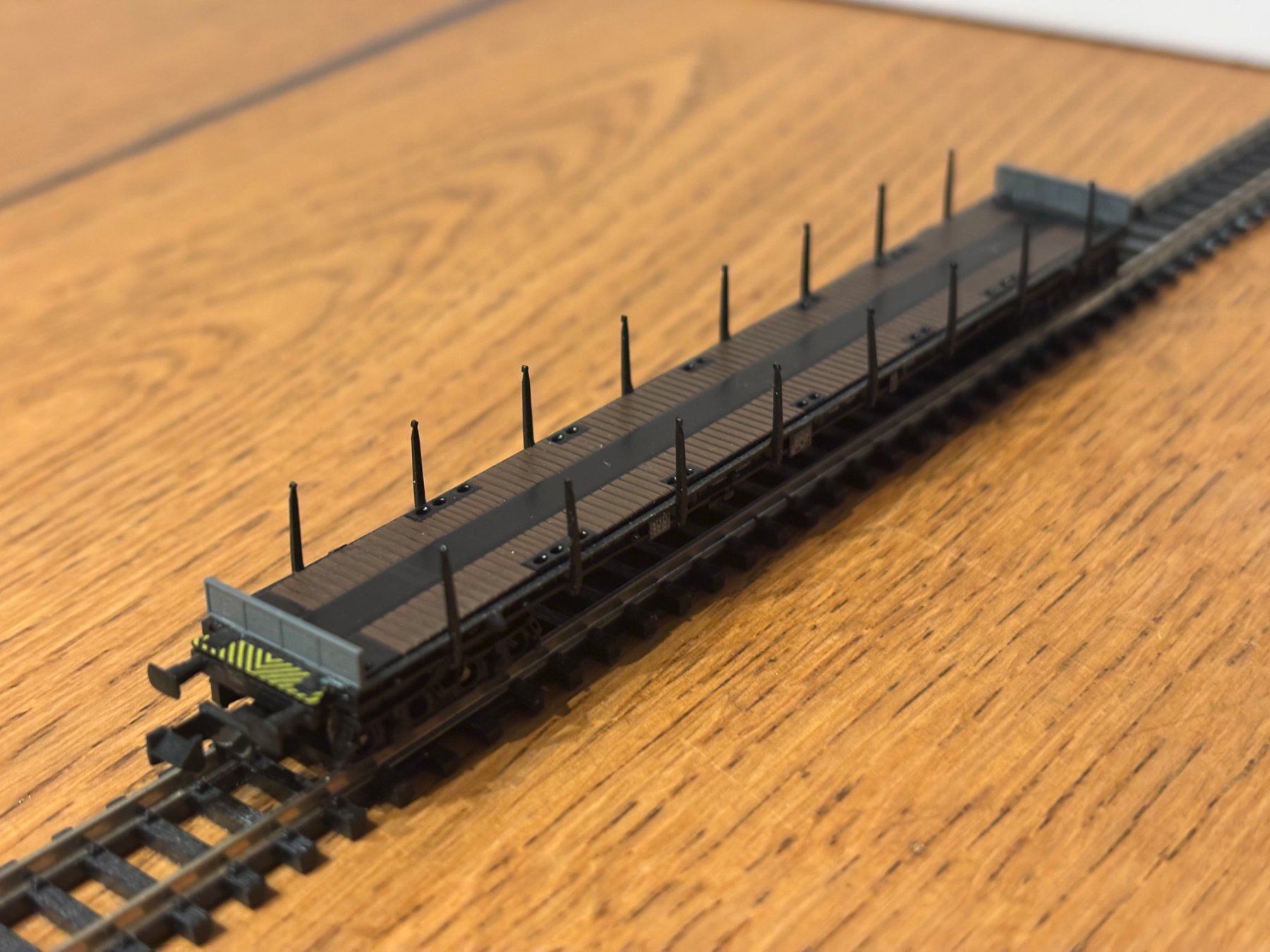 Modelleisenbahnen: e1786: Containerwagen (Spur N) – Neu (gemäss Beschreibung) aus Birsfelden von Birs_25 1