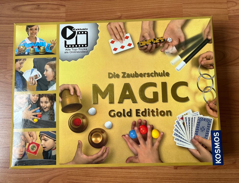 Zauberkasten Für Kinder «MAGIC Gold Edition», Kosmos  Gebraucht  In %c2%abmagic Gold Edition%c2%bb Kosmos 1247196356