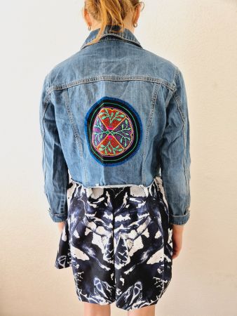 DENIM LAB JEANSJACKE JACKE M 38 TOP ZU ALEXANDER MC QUEEN