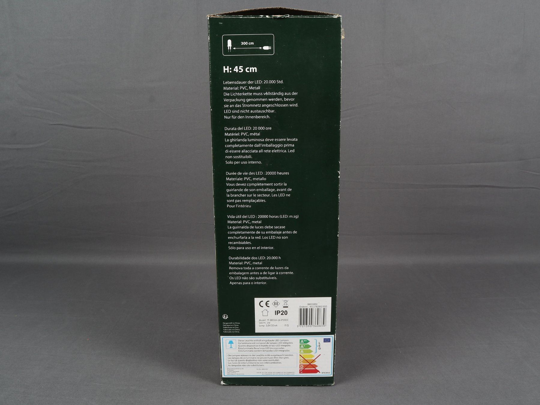 Alle Dekorationen: LED-BAUM 64 Lampen – Gebraucht aus Steinen von Restwert_Steinen 9