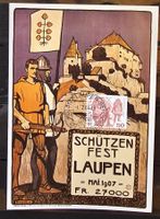 Karte Schüttzenfest mit Sst LAUPEN