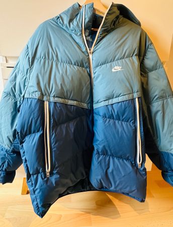 Nike Storm-Fit Daunenjacke blau Grösse XXL