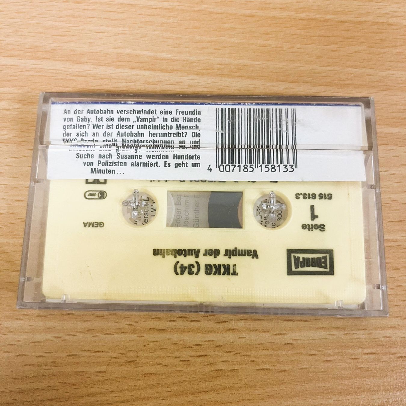 Musicassette: MC - TKKG - Vampir der Autobahn - Nr. 34 – Usato da Amlikon-Bissegg venduto da riestig 2