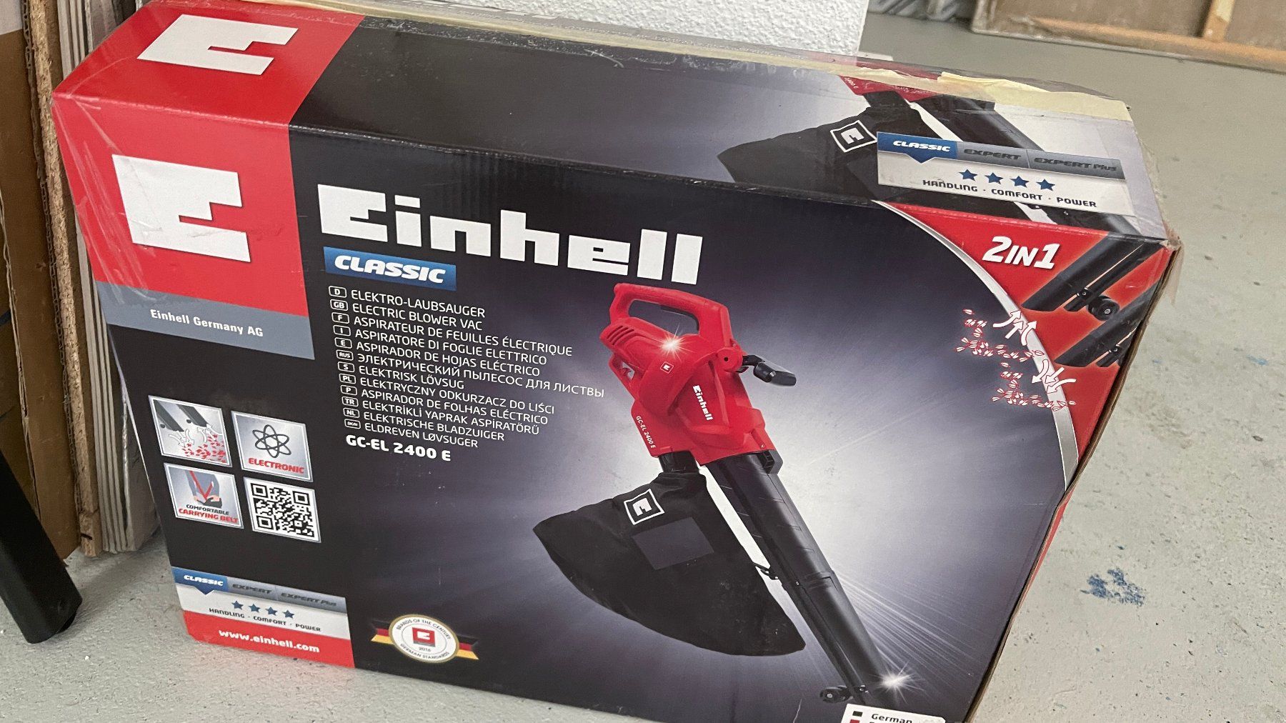 Einhell Soffiatori & Aspiratori per foglie: ELEKTRO LAUBSAUGER VON EINHELL – Usato da Zürich venduto da waldmaedchen 1