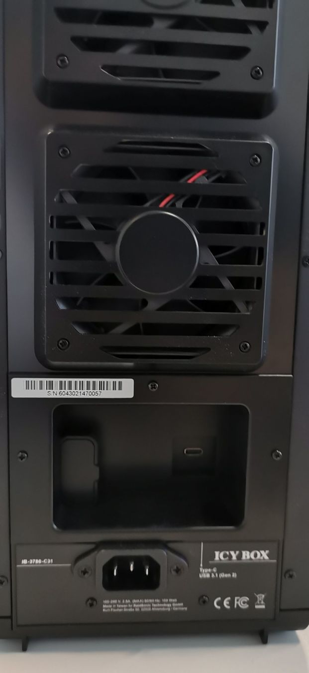 Custodie: Externes Speichergehäuse Icy Box IB-3780-C31 – Usato da Rubigen venduto da qube-ag 3