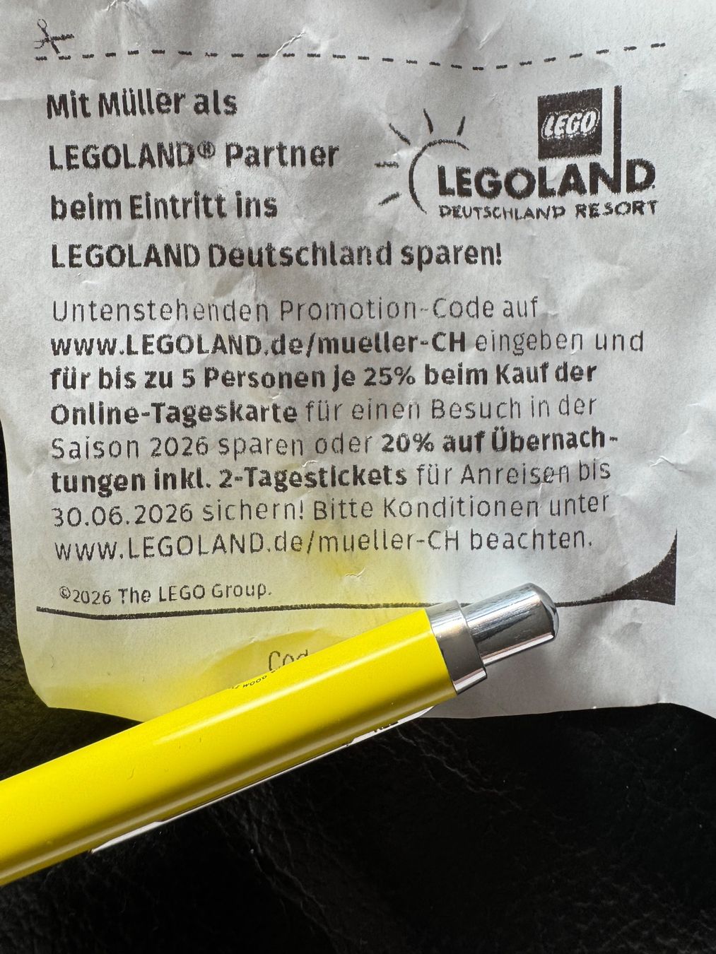 Buoni: Legoland Rabatt Code – Nuovo (secondo la descrizione) da Moosseedorf venduto da SDmedia