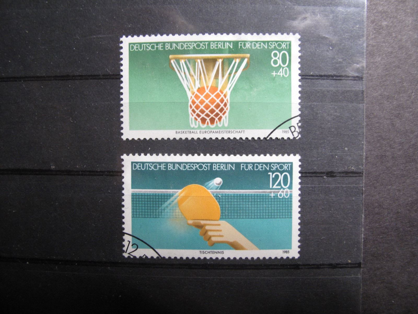Tutti i francobolli: Berlin 1985 Sporthilfe ET – Usato da Wil SG venduto da fva01