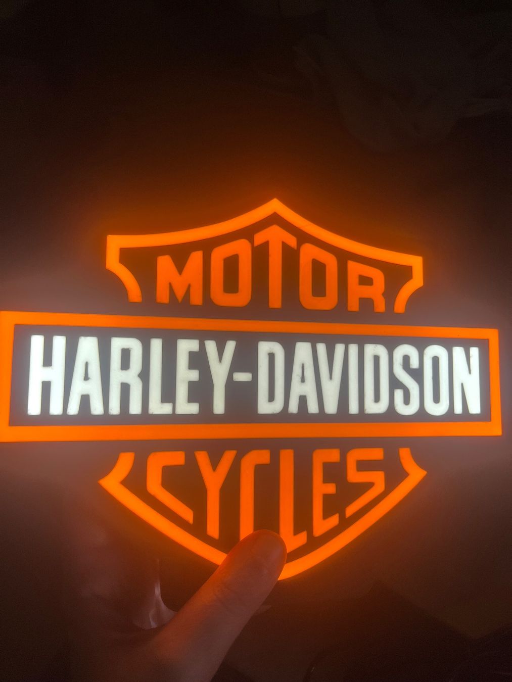 Lampade: Lampe décoration LightBox Harley Davidson – Nuovo (secondo la descrizione) da Noville venduto da Berlusconi55