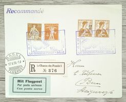 TR12 Enveloppe + Timbre Suisse 1926