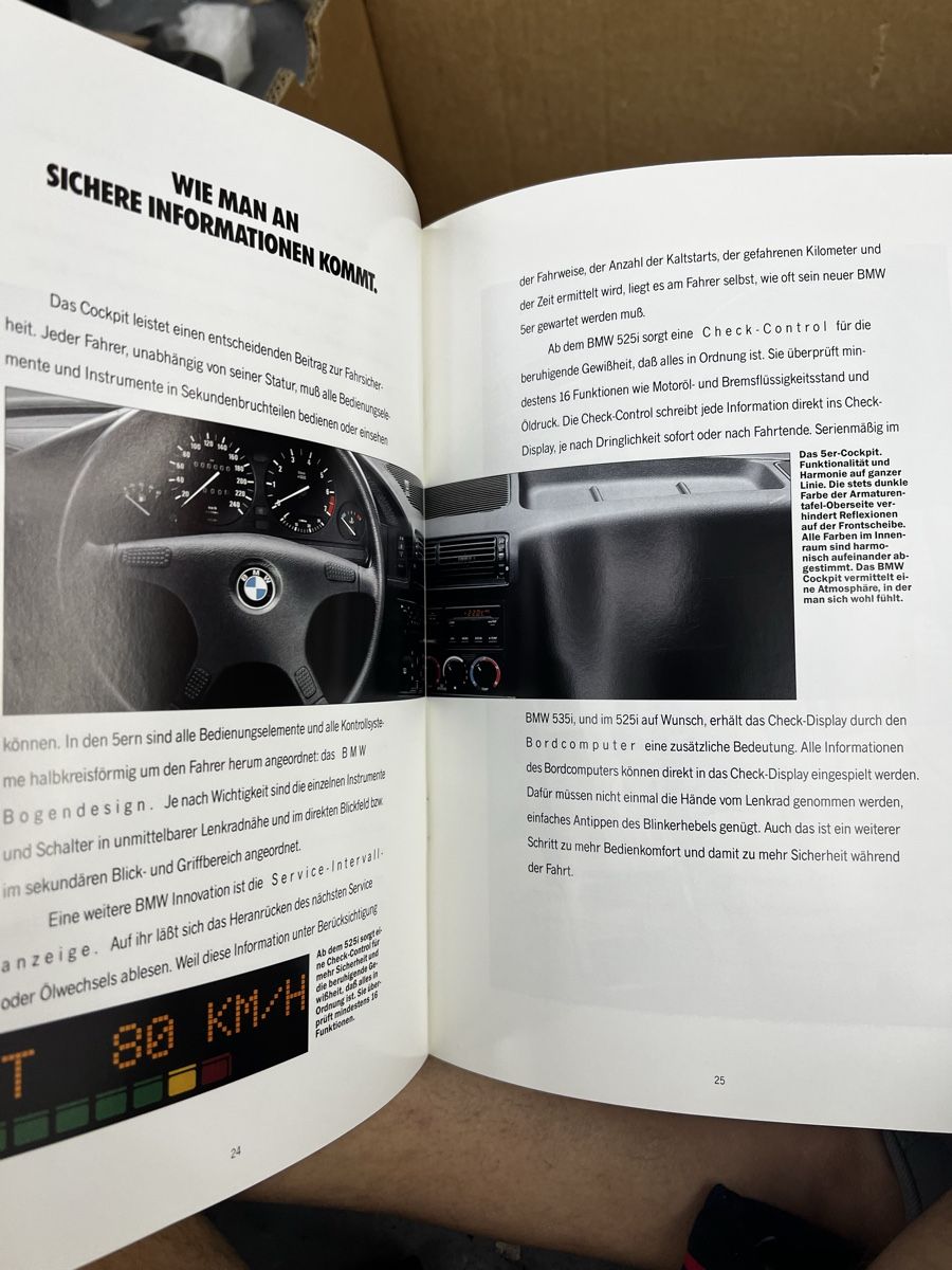 BMW Documenti: Alter BMW 5er Reihe Prospekt – Usato da Wettingen venduto da NickInc 4