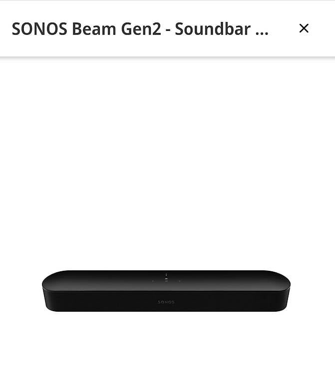 Sonos Casse acustiche: Sonos beam 2 & Sonos One gen 2 - never used – Usato da Bülach venduto da lau_zd5m 3