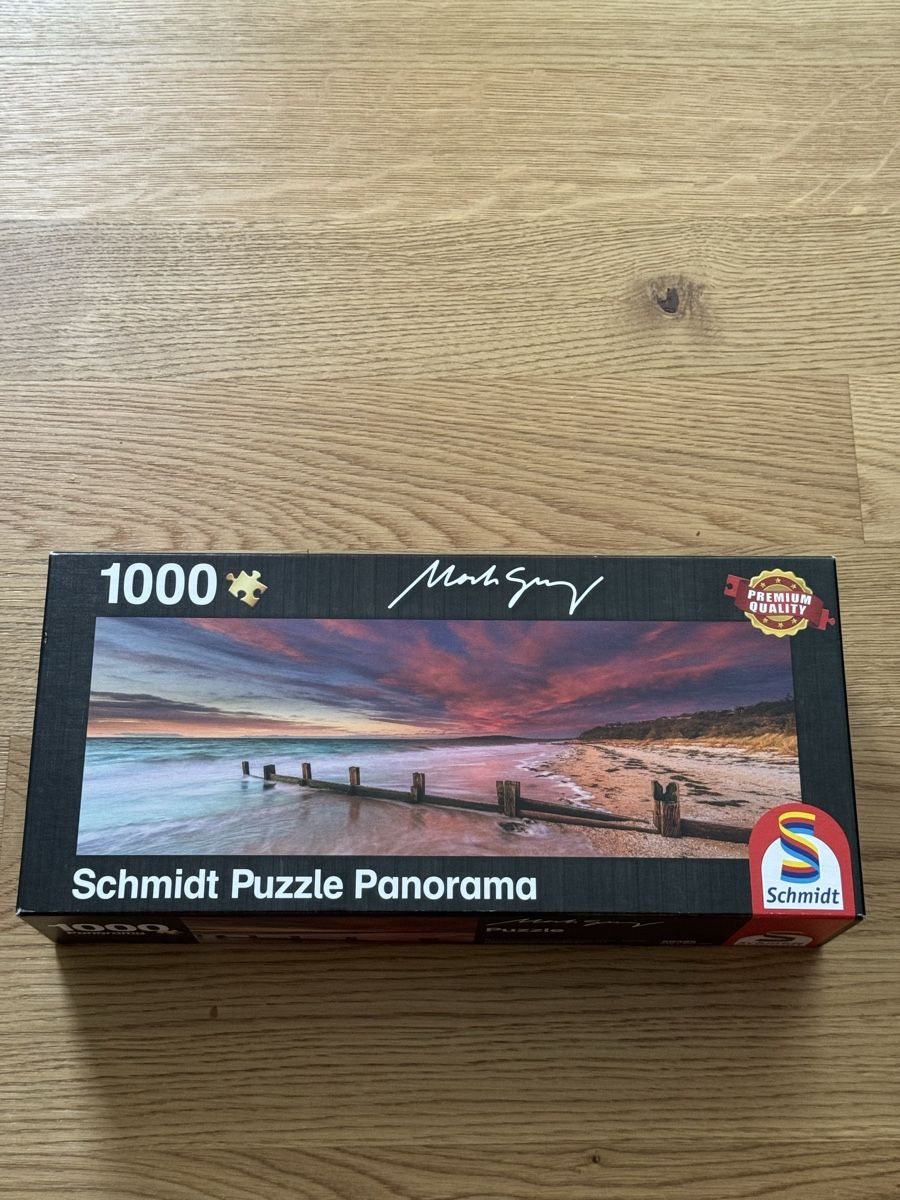 Puzzles: Schmidt Puzzle Panorama 1000 Teile Mark Gray – Gebraucht aus Chur von nica_jo