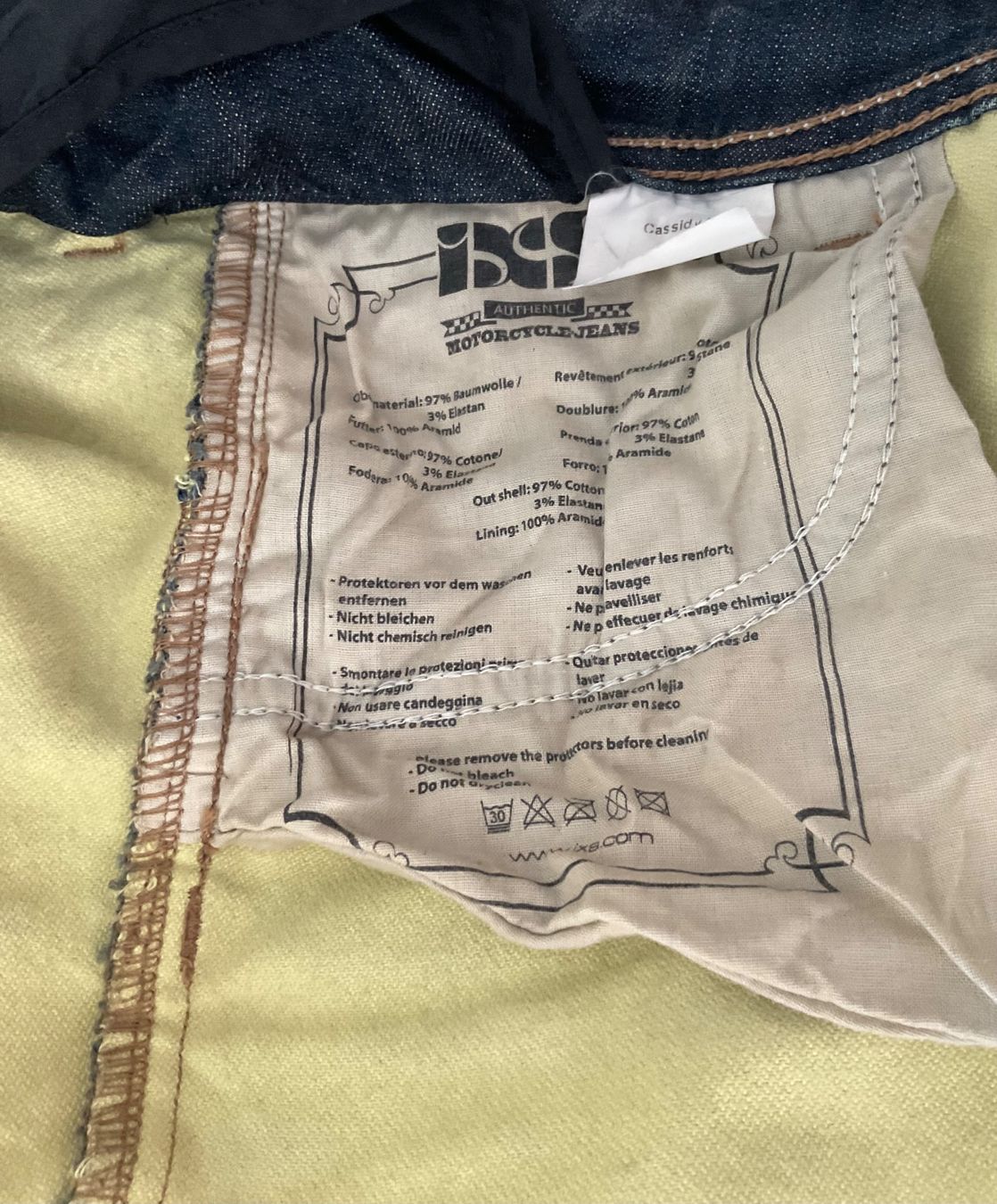IXS Pantaloni: Kevlar Jeans Damen ixs – Usato da Basadingen venduto da bri_7lx9 4