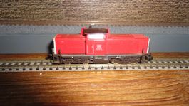 Dieselok BR212 rot DB Fleischmann piccolo Spur N