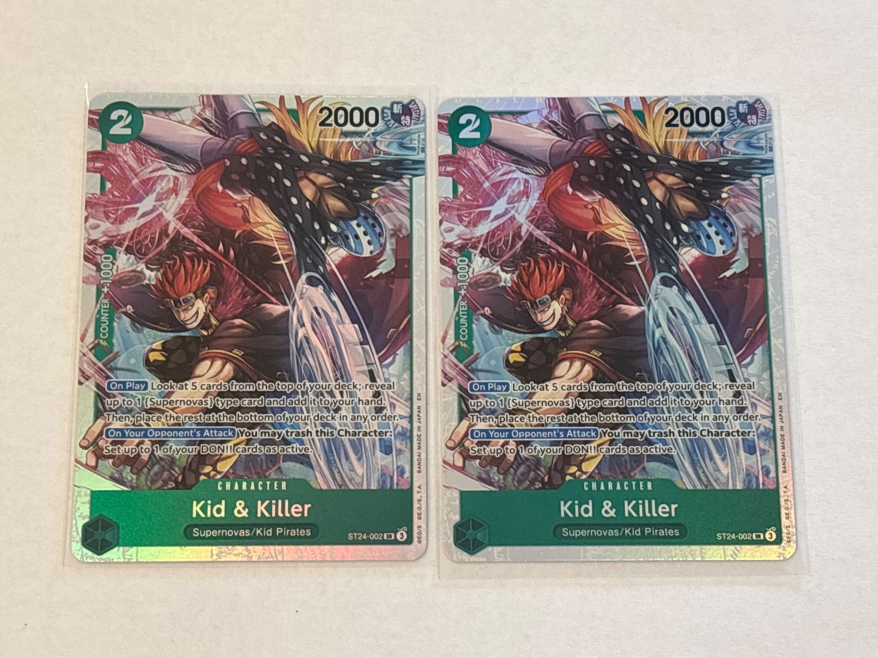 Bandai Sammelbilder & Trading cards: One Piece TCG CARDS ST24-002 ENG – Neu (gemäss Beschreibung) aus Schaffhausen von Brickorama0815