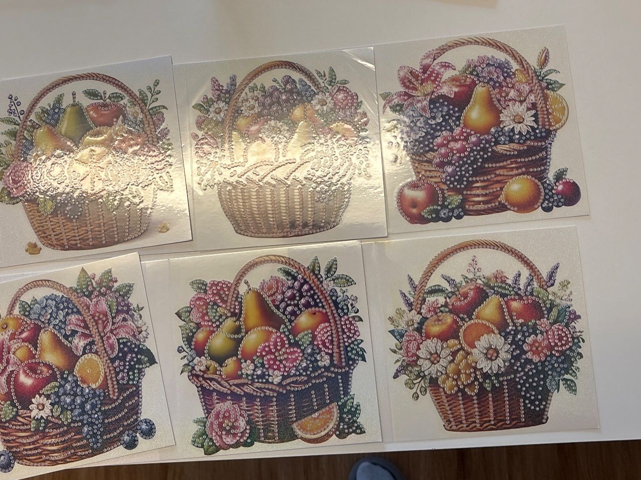Kit bricolage: Diamond Paiting Karten Früchtekorb – Nuovo (secondo la descrizione) da Amriswil venduto da SCHLOSSGEISTLI