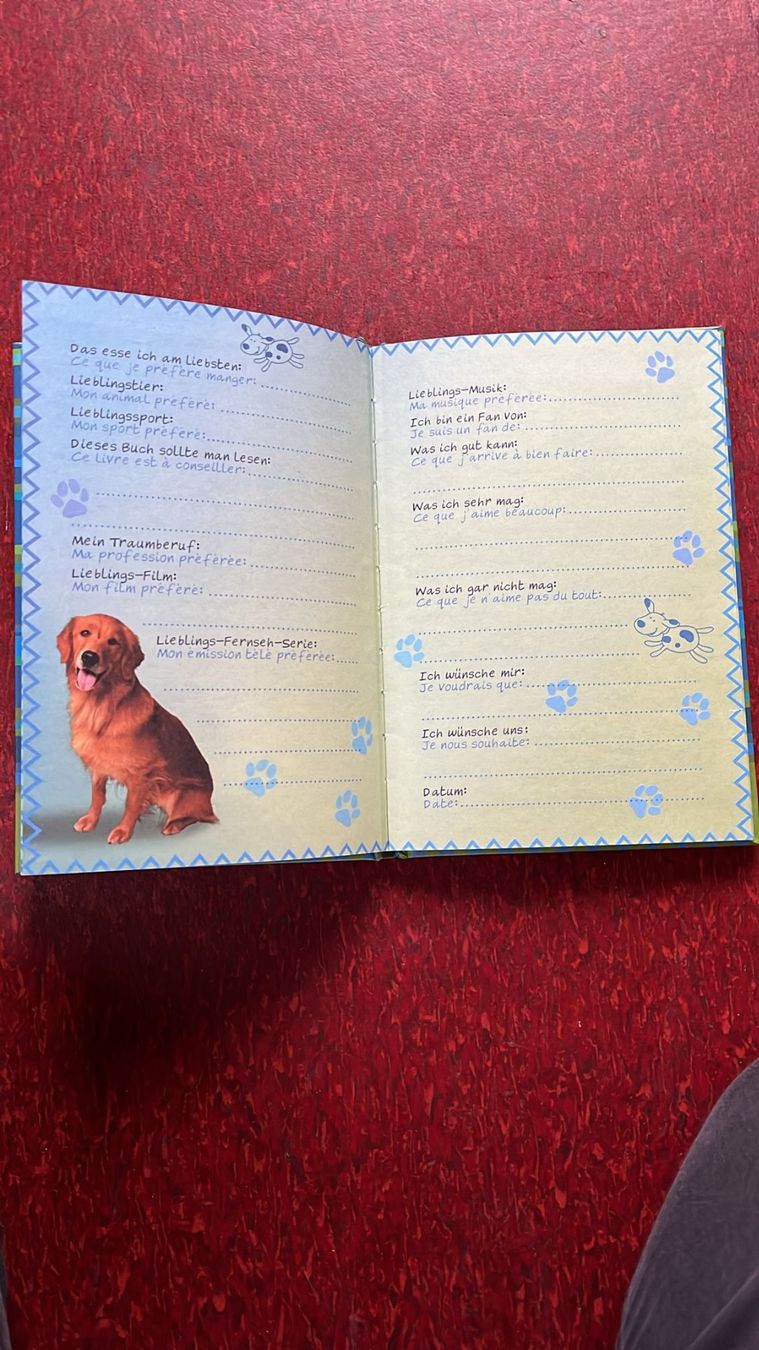 Libri: Freundebuch mit Hunden – Nuovo (secondo la descrizione) da Wiggen venduto da Antoniotto 2