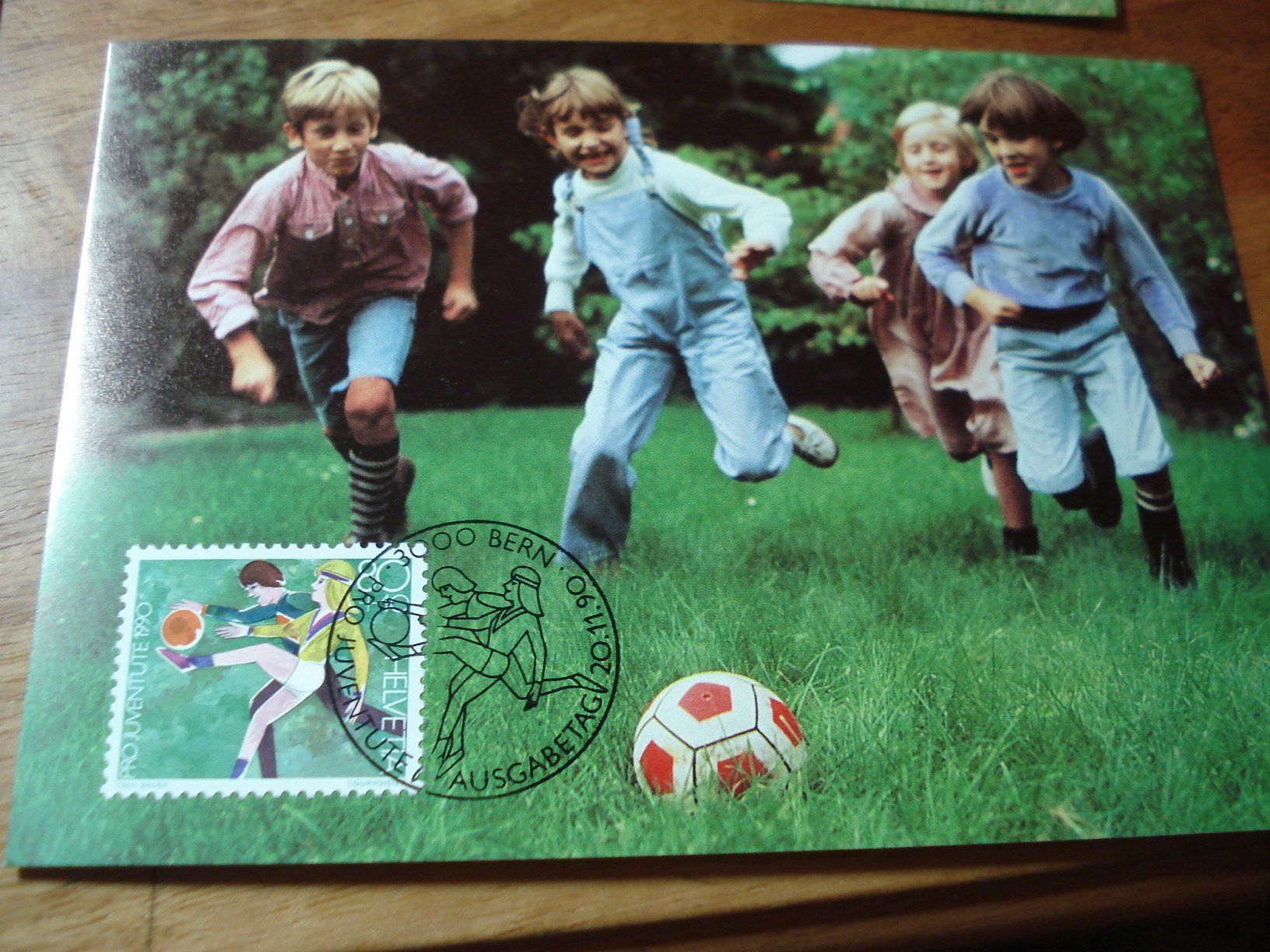 Tous les timbres: Satz Maximumkarten Pro Juventute 1990 – D'occasion à Niederwil AG par morostahu