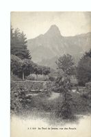 Dent de Jaman vue des Avants, um 1910, Top Zustand