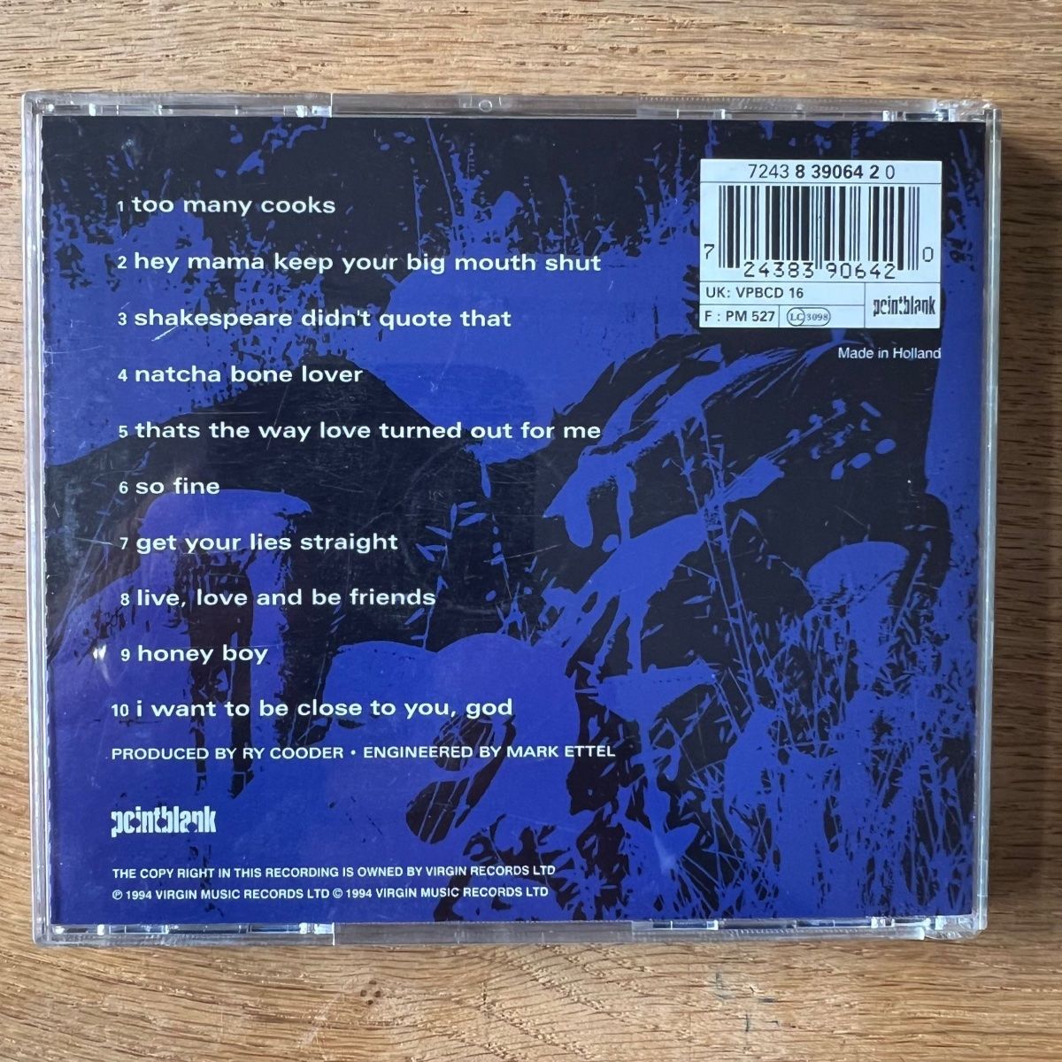 CD: Terry Evans - Blues For Thought / CD - 1. UK-Press. 1994 – Usato da Gais venduto da soundcave57 1