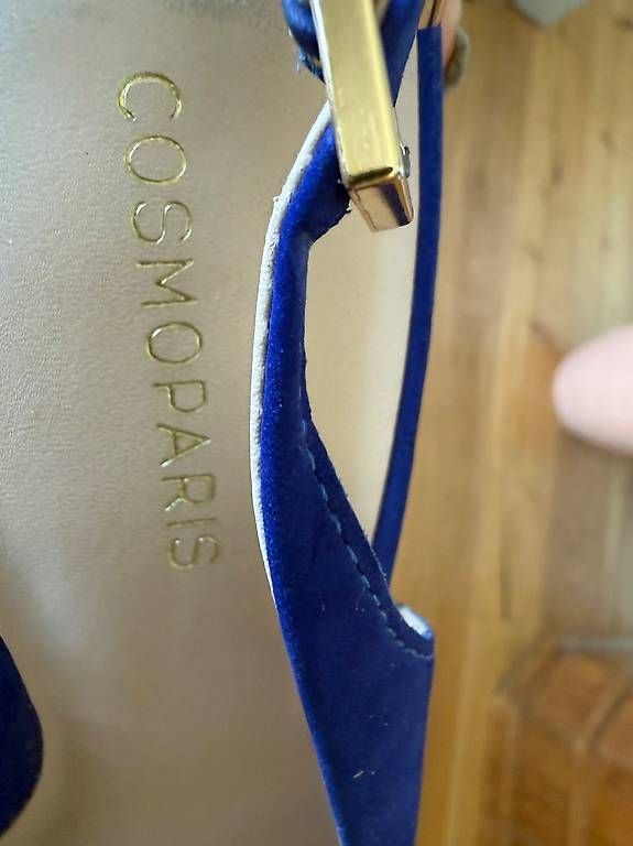 Scarpe da donna: COSMOPARIS Damen Pumps blau Grösse 38 – Usato da Luzern venduto da La_sfinge 3