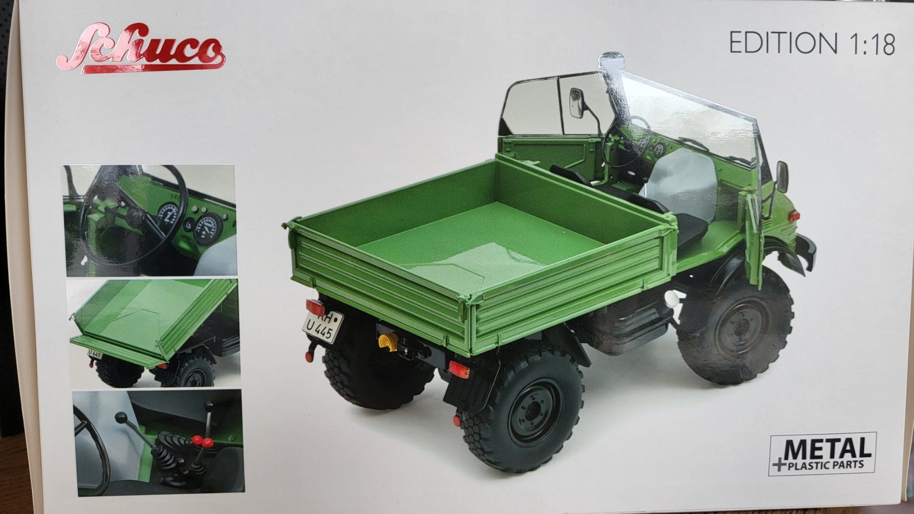 Schuco Kit di modellismo & Modellini statici: Unimog 406 Cabriolet 1:18 Schuco – Usato da Rothrist venduto da Juana5 2